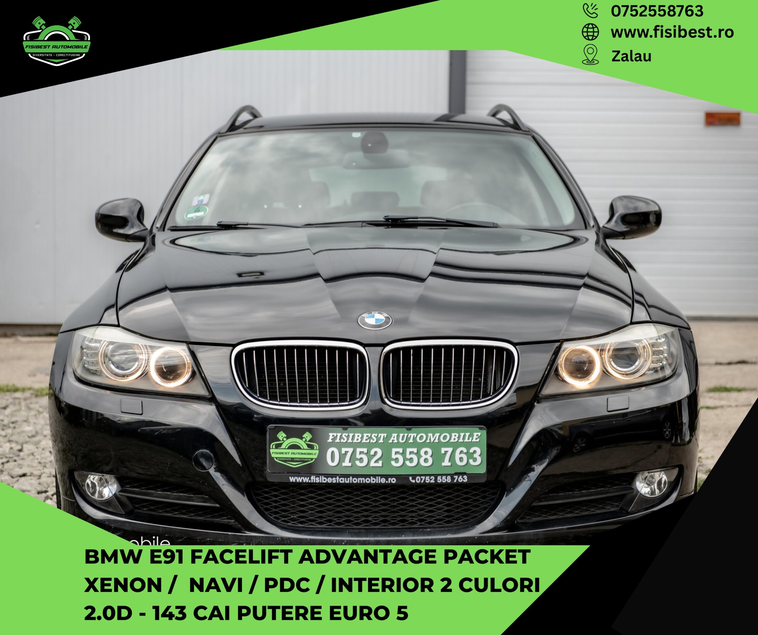 🔊 BMW E91 Facelift Diesel Euro 5 ✨ Garantie 12 Luni ⬆️