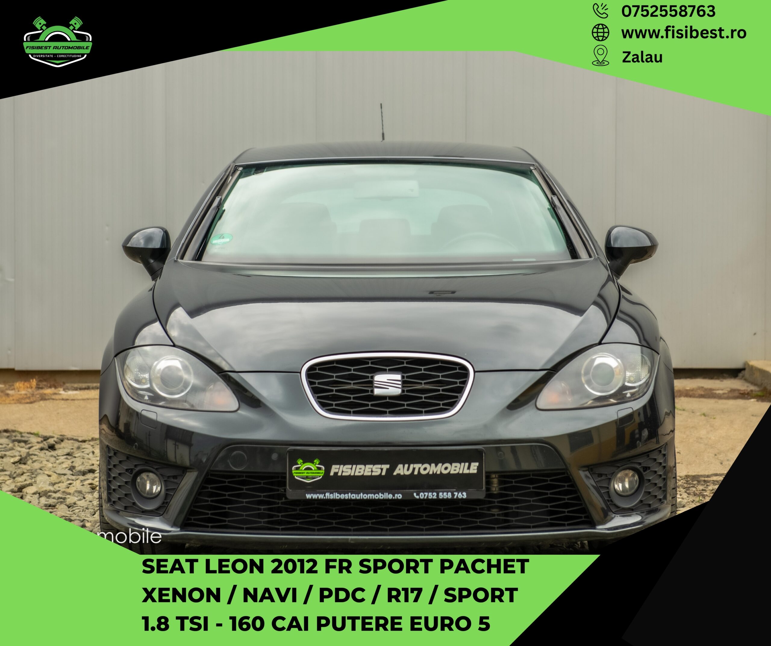 🔊 Seat Leon FR Sport Pachet 2012 Euro 5 ✨ Garantie 12 Luni ⬆️