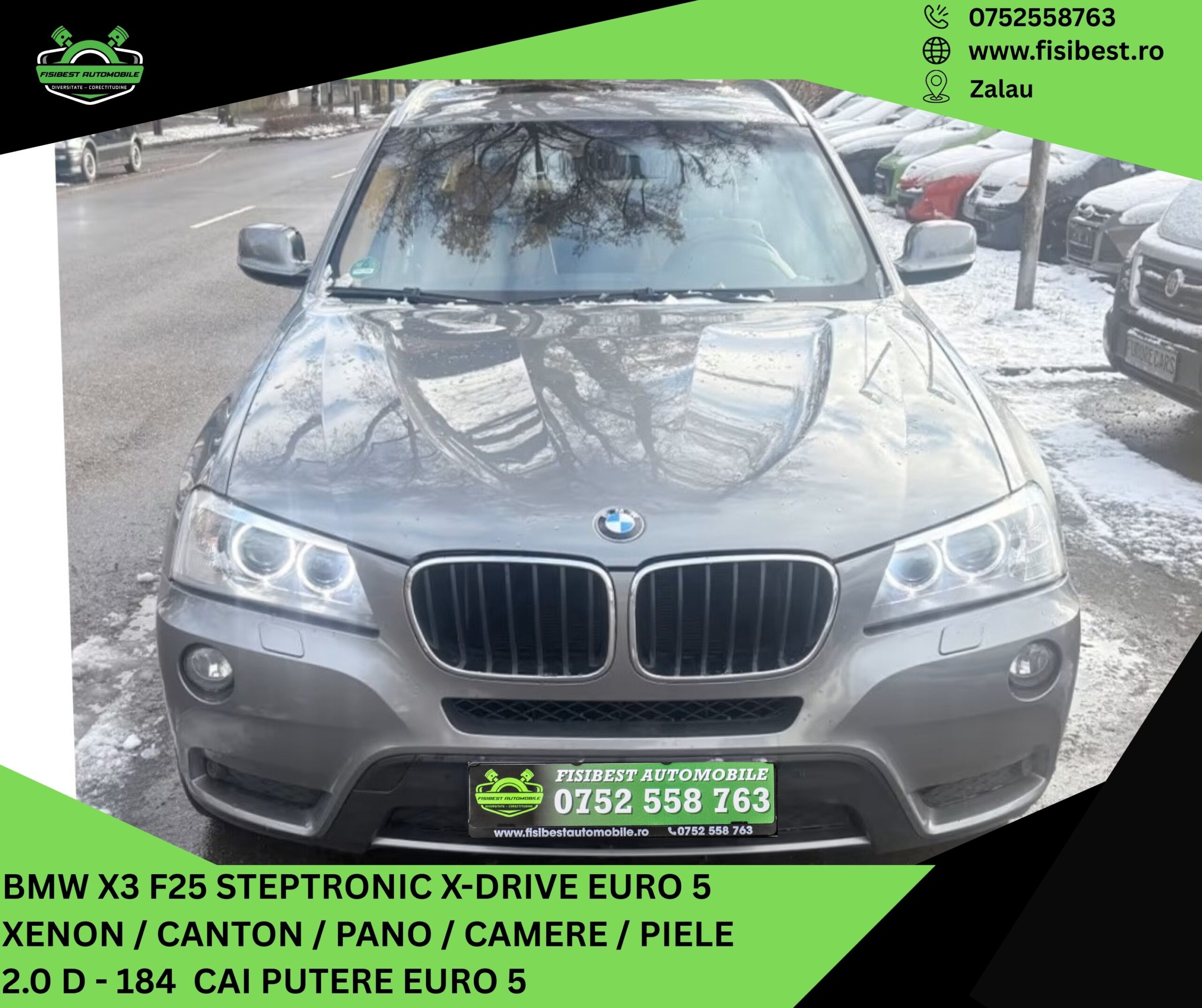 🔊 BMW X3 F25 xDrive Automat✨ Garantie 12 Luni ⬆️