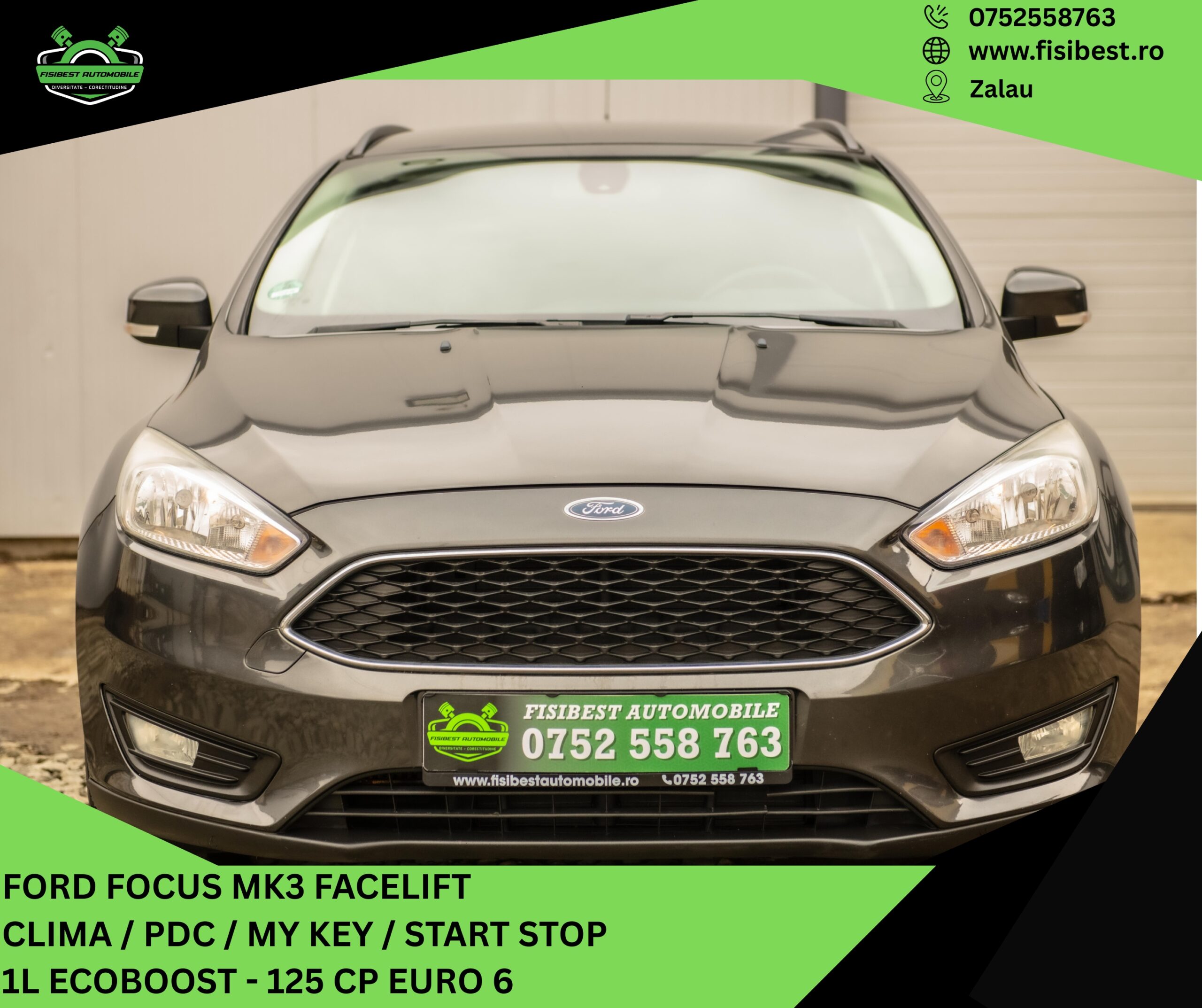 🔊 Ford Focus Mk3 Facelift Euro 6✨ Garantie 12 Luni ⬆️