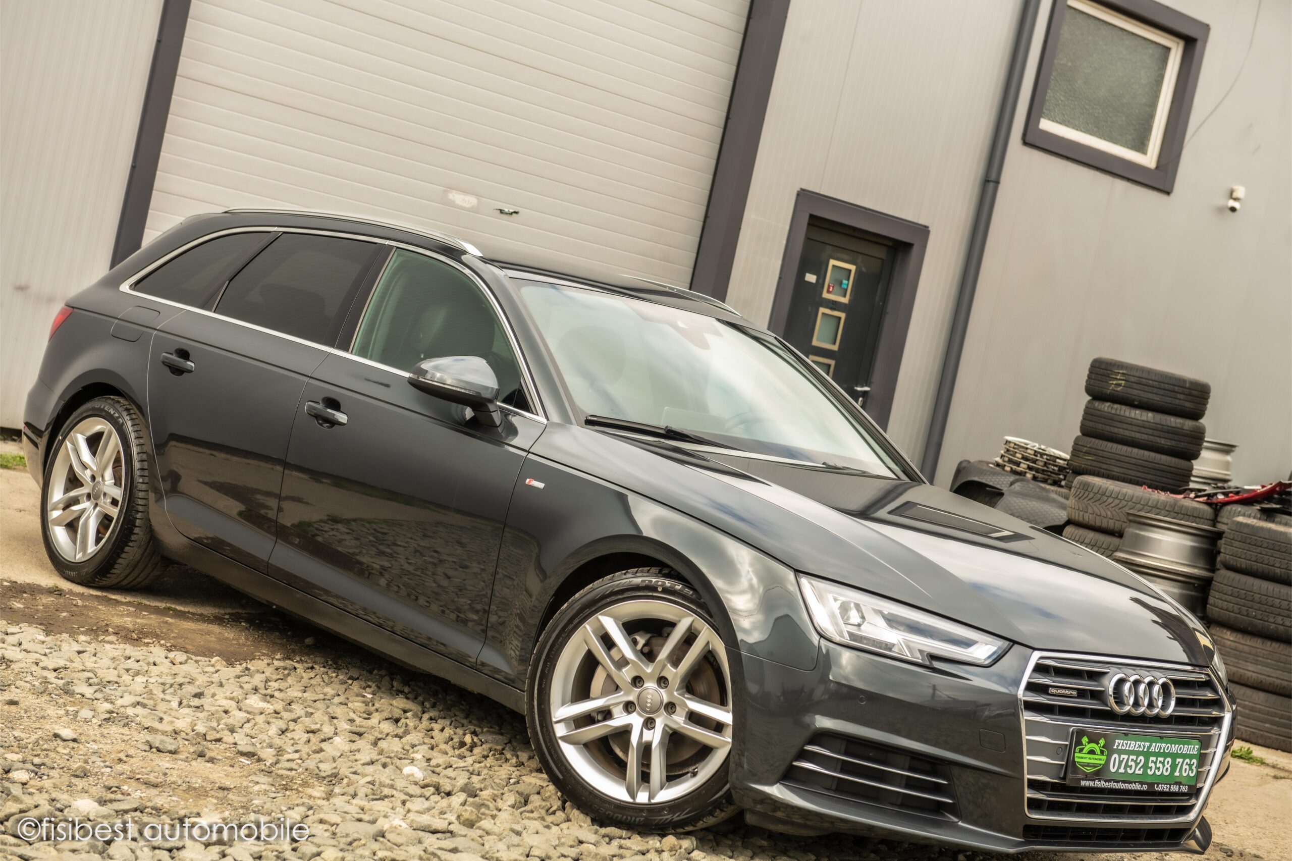 🔊 Audi A4 B9 S-Line Quattro ✨ Garantie INTEGRALA 2 Ani ⬆️
